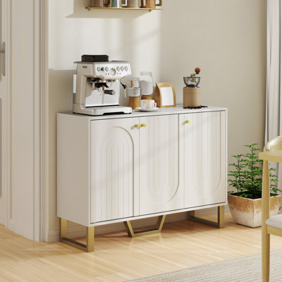 Buffet, armoire de rangement avec tablettes réglables
