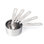 Design Imports 5 -Piece Stainless Steel Measuring Cup Set