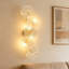 4 lampes murales luxueuses à fleurs de style français