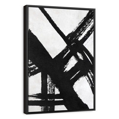 Encre noire stries VI