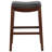 Alice 26'' High Backless Wood Counter Height Stool with LeatherSoft Saddle Seat-45047127-24678988