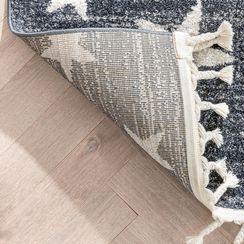 Kennedy Stars Grey Children's Rug, Rectangle 160 x 220cm