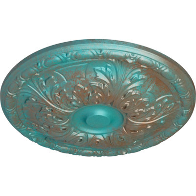 Médaillon de plafond H 15,75 po x l 15,75 po Granada