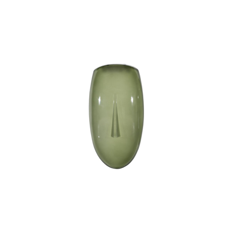Classic Concave Cycladic Wall Art, Green