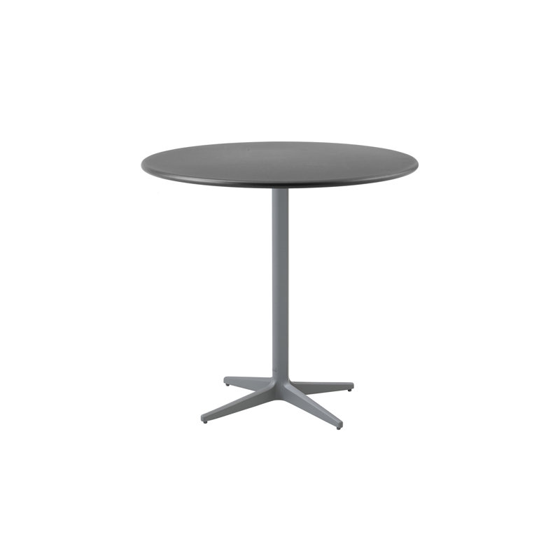 Drop Outdoor Round Coffee Table, Lava Gray, 31.5", Lava Gray