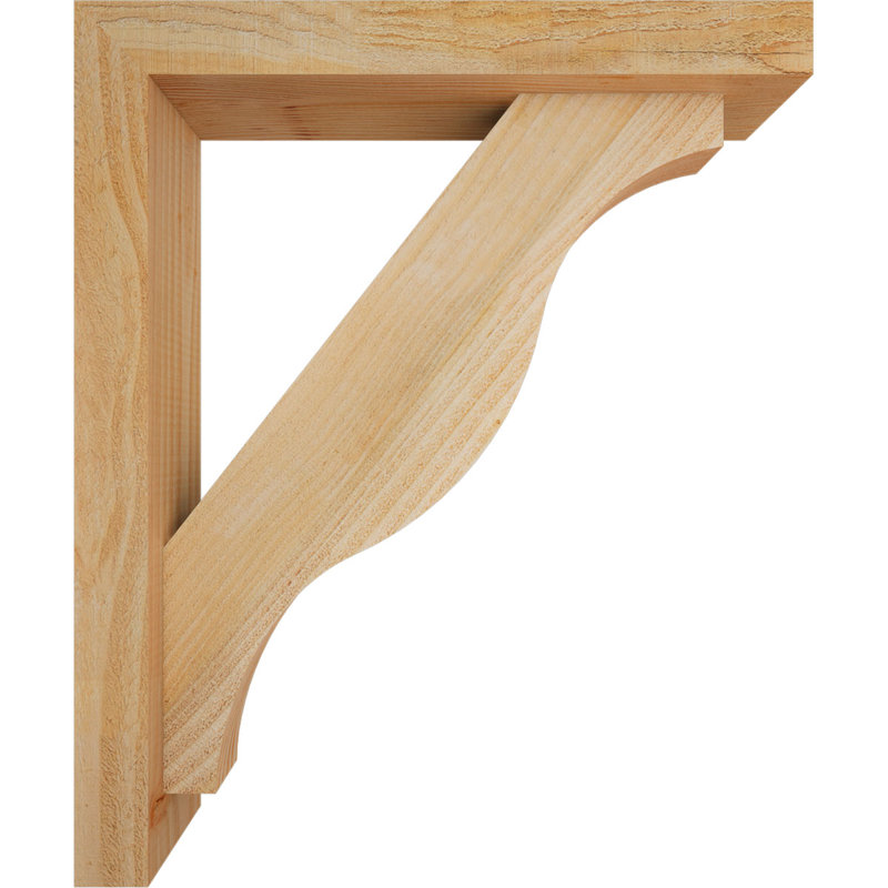 Support Funston Block avec support décalé, 24 x 20, Sapin Douglas de l 4 po (scié brut)