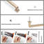 Paquet de 6 poignées d'armoire, poignées d'armoire de cuisine en alliage de zinc, poignées de tiroir durables pour armoires, placards et placards-113298101-113298109
