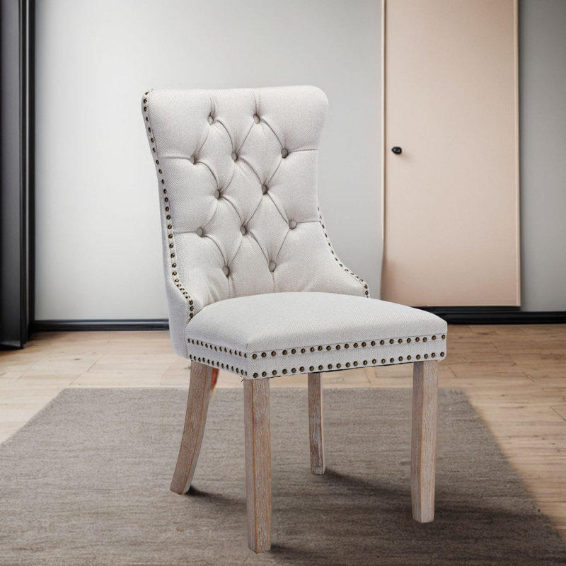 Gigee Dining Chair, Beige, Natural