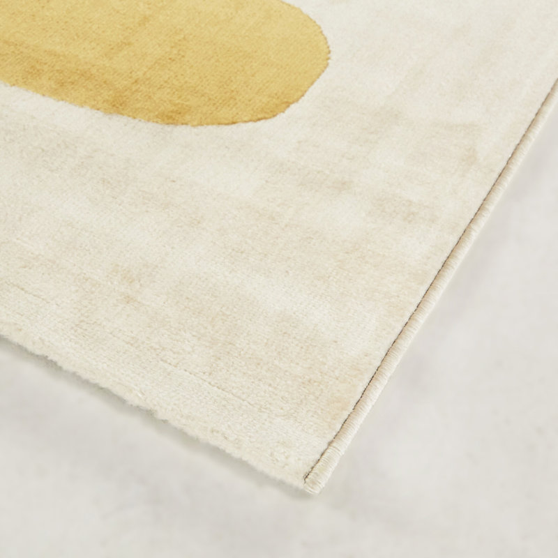 Rectangle Power Loom Polypropylene Rug, Rectangle 4'4" x 6'