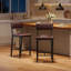 Counter Stool with Metal Frame-1697614194