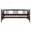 Lit de jour moderne en bois massif, design multifonctionnel