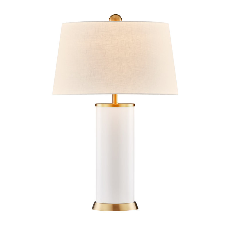 Lampe de table 1 lumière Melissa, Blanc