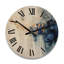 Horloge murale en bois massif Amalya-2024072036
