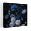 Art mural paysage floral bleu foncé-755574050
