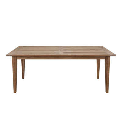 Croquet Teak Outdoor Dining Table