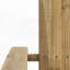Chaise Adirondack d'extérieur en bois-1713303912