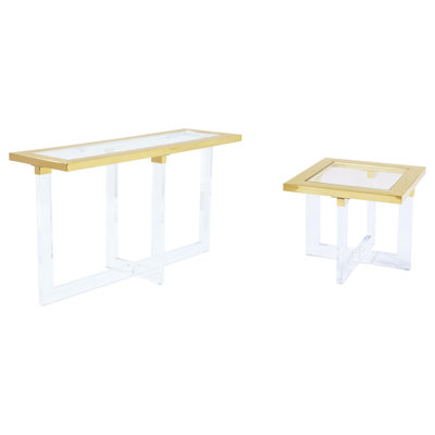 Vicenza 2 - Piece Living Room Table Set