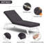 Coussin de chaise longue d'extérieur 2 pièces, 80 po x 26 po x 4 po-647617544-647617549-654445003