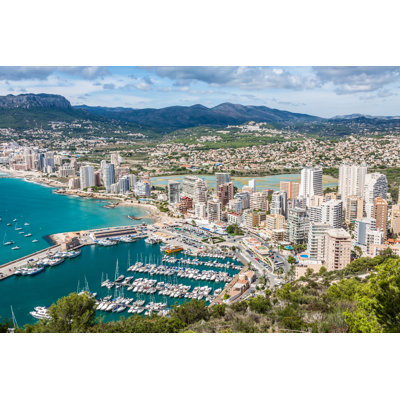 Calpe, Espagne - photographie sur toile tendue