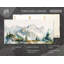 Montagnes, aquarelle, parc national de North Cascades, art mural, art mural de chambre à coucher-99070306-99070315
