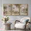 «Rustic Olive Courtyard Archway», impression sur toile encadrée, impression sur toile, 3 pièces-132210026-132210029