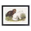 Arctic Fox by J.W. Audubon - Single Picture Frame Painting-55544566-55544565