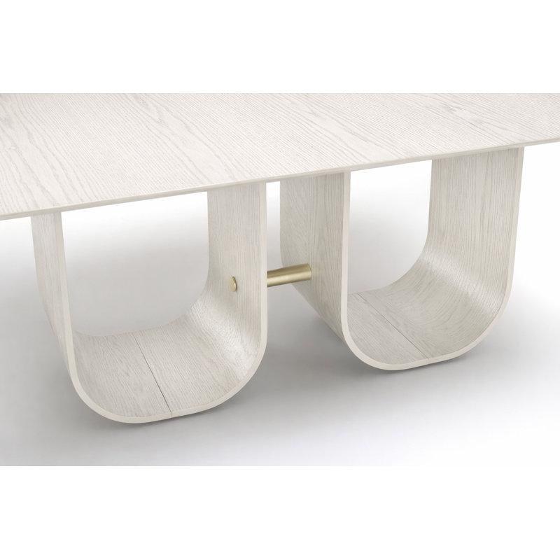 Table de salle à manger rectangulaire Louise