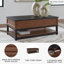 Table basse à plateau relevable Crisfield