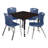 Kee Square Breakroom Table and Chair Set-73412842-73412848