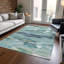 Tapis rectangulaire Aleighna avec envers antidérapant-214130949