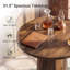 Table de bar 37,4 po avec repose-pieds