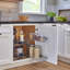 Organisateur d'armoires de cuisine à deux niveaux et à fixation latérale Rev-A-Shelf