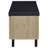 Clackamas White Oak 2-Door Storage Bench-1518915317