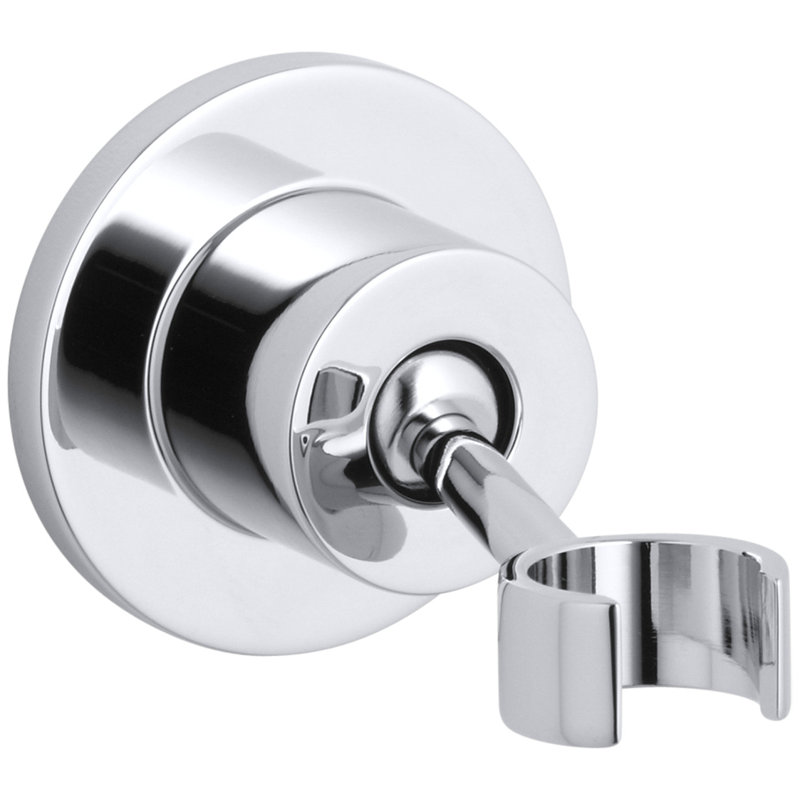 Adjustable Wall-Mount Bracket, Polished Chrome