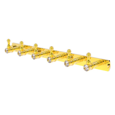 Gavin Crystal Tie and Belt Wall Mounted Hook Rack
