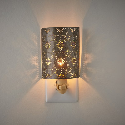 Star Punched Night Light