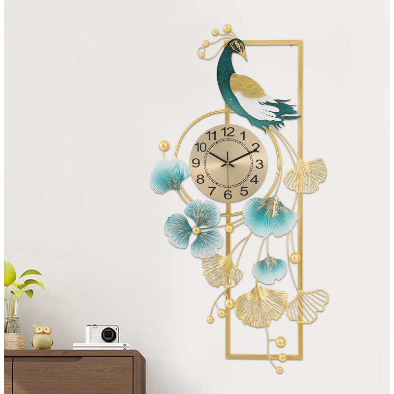 Peacock Wall Clock