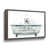 Cadre flottant gris foncé