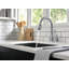Robinet de cuisine à poignée simple avec accessoires Leland-1528133346