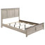 Ensemble de chambre à coucher Daleyssa 4 pièces, lit king, gris et taupe vieilli-224006527-224006524