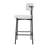 Caydan 98.5cm Upholstered Bar Stool with Metal Frame
