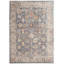 Soren Oriental Blue/Cream Area Rug-2031624481