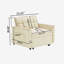 Canapé-lit, fauteuil inclinable convertible 3 en 1