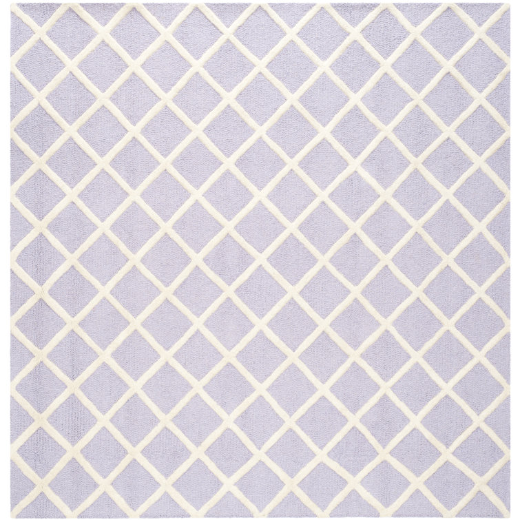 Sanyla Hand Tufted Wool Geometric Rug