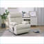 Fauteuils inclinables pour adultes, fauteuil inclinable électrique en tissu | Siège de cinéma maison surdimensionné gris clair avec télécommande Poche latérale-1231284418