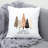 01_Hygge_Christmas_tree Reversible Throw Pillow-621109004