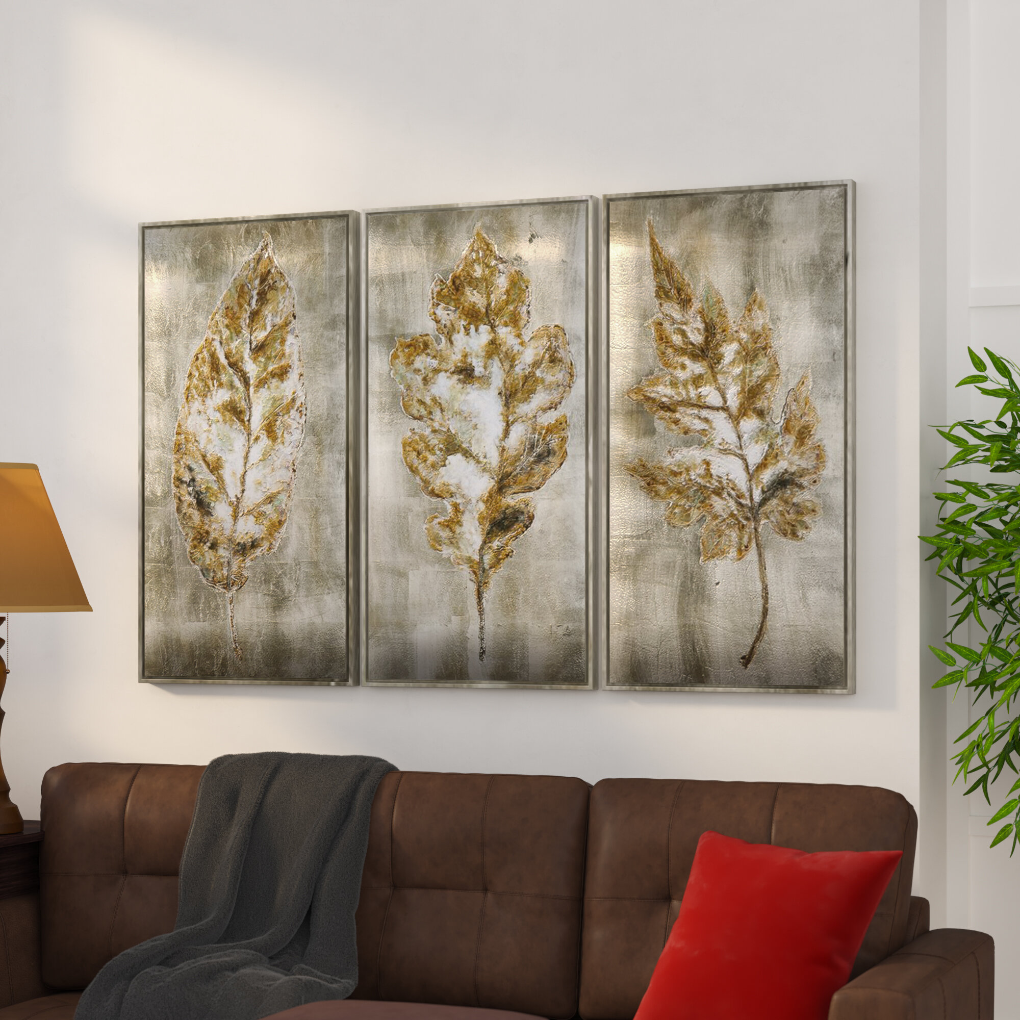 Darby Home Co 3 - Pieces Traditional Painting Print & Reviews | Wayfair