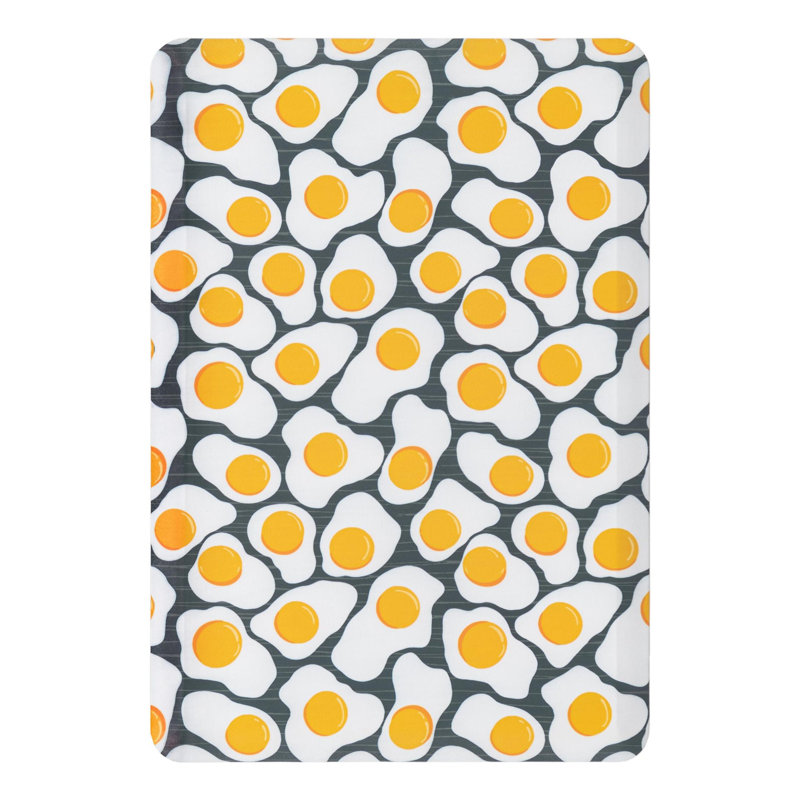 Delloyd Modern Abstract Water Resistant Anti-Fatigue Non-Skid Kitchen Mat, Rectangle 2' x 3'