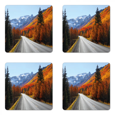 Sous-verre automne-