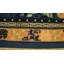 Tapis antique chinois à motif floral et médaillon des années 1920